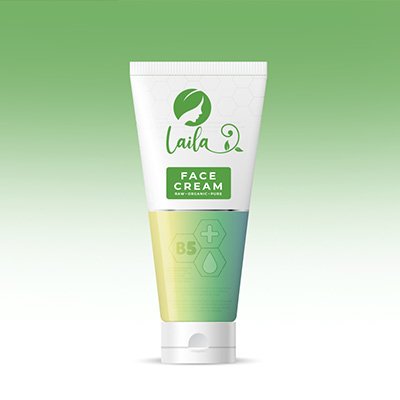 laila-hair-growth-face-cream-branding